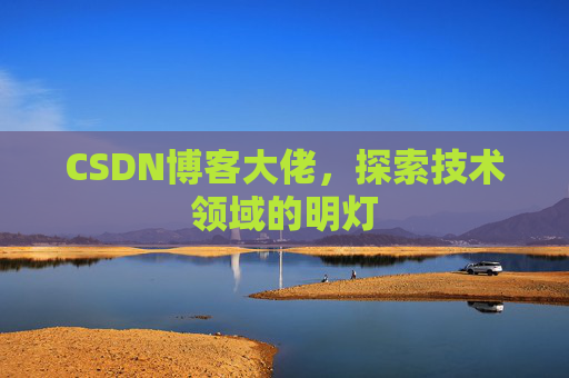 CSDN博客大佬，探索技术领域的明灯